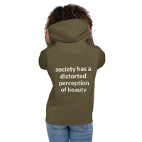 Thumbnail for Society v Beauty Hoodie