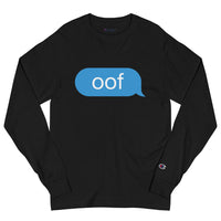 Thumbnail for oof Men's Champion Long Sleeve Shirt