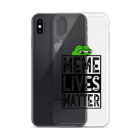 Thumbnail for Meme Lives Matter iPhone Case