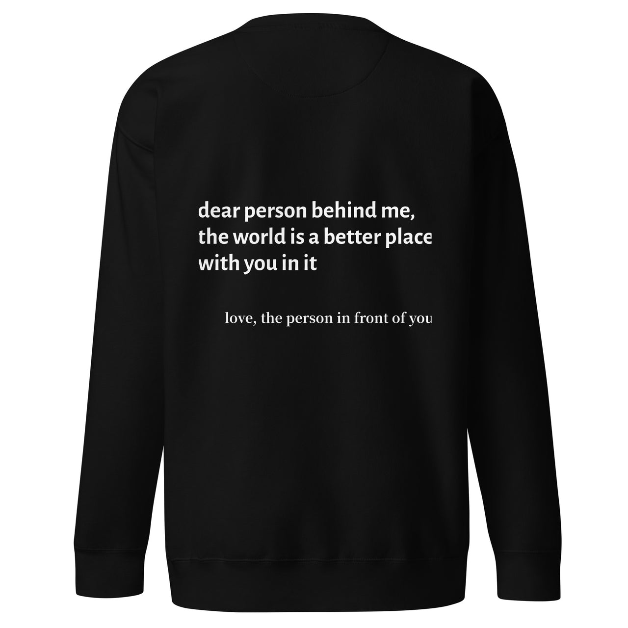 dear person sweater