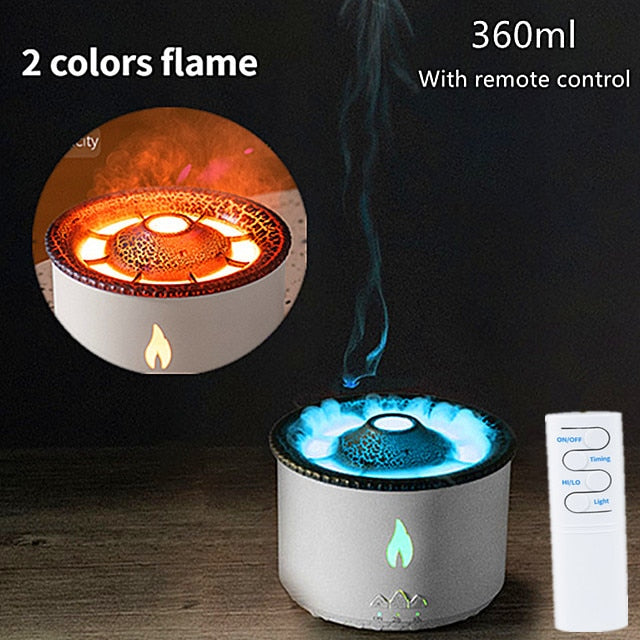 Volcanic Flame Essential Oil Aroma Diffuser