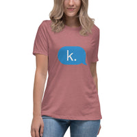Thumbnail for k. Women's Relaxed T-Shirt